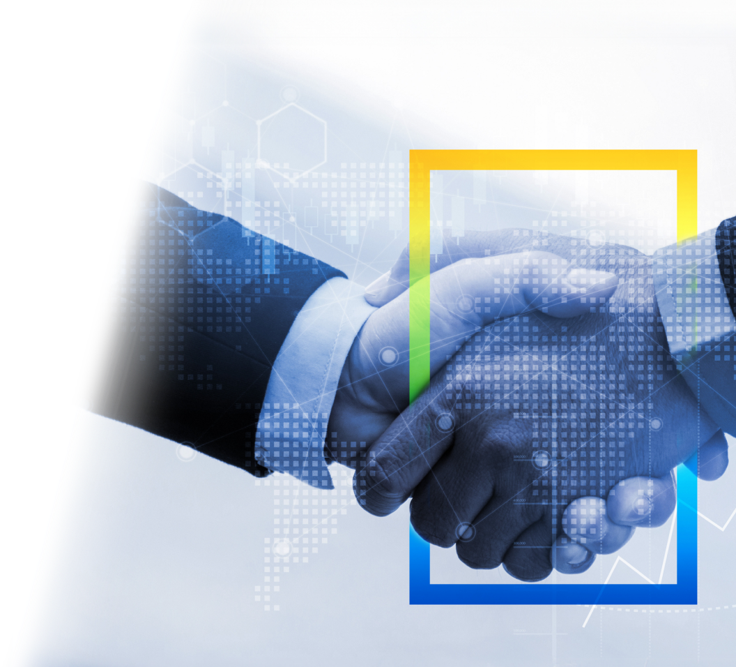 Profesional partnership background image